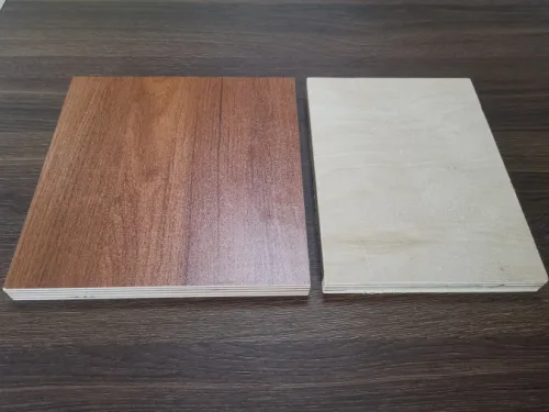 What is the difference betwenn Melamine plywood and  Plywood